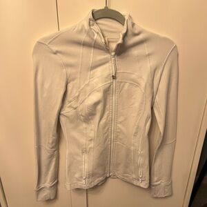 LULULEMON White Luon Jacket.